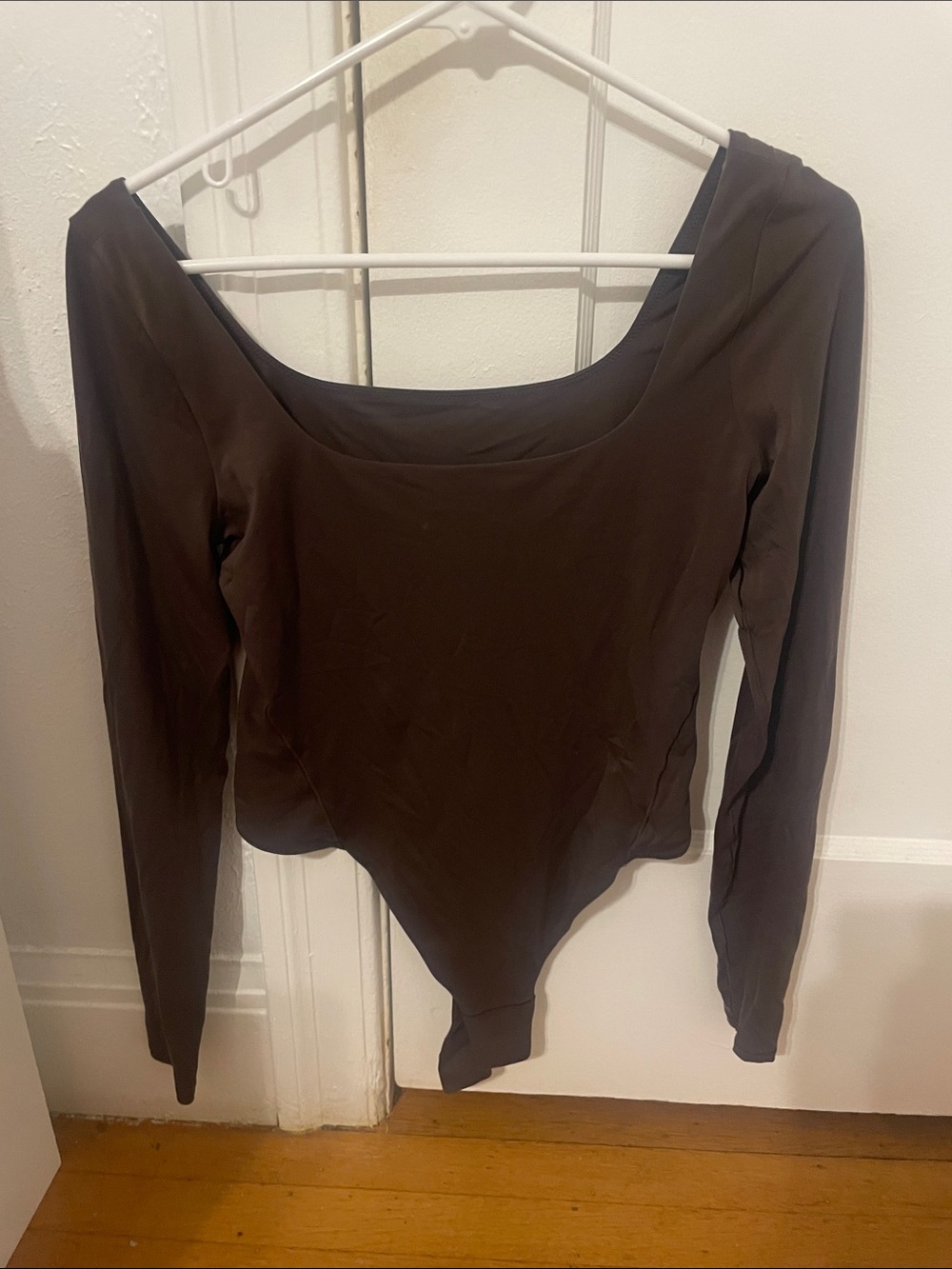 Lululemon Long Sleeve Scoop Neck Bodysuit - Black